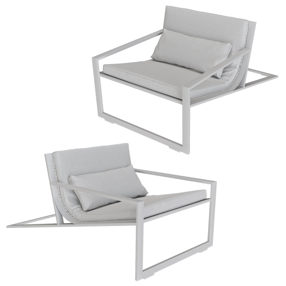 Gandía Blasco – Lounge chair Blau Singular 3D Model Gandía Blasco – Lounge chair Blau Singular 3D Model
