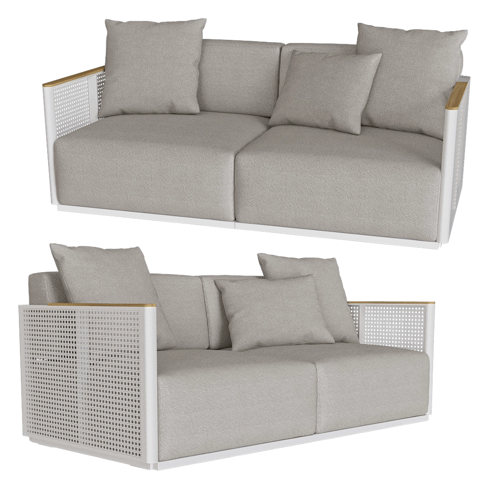 Gandía Blasco – Sofa Bosc 2 seater 3D Model