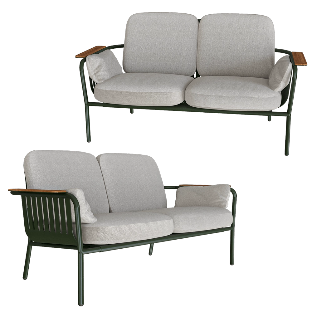 Gandía Blasco – Sofa Capa 2 Seat 3D Model