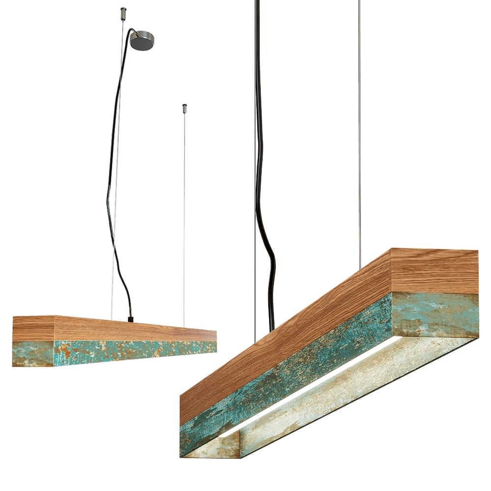 GANTlights - [C2]Pendant light oxidized copper 3D Model