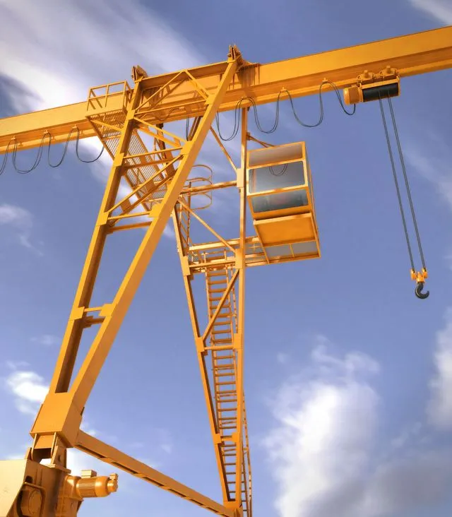 Gantry crane 3D Model