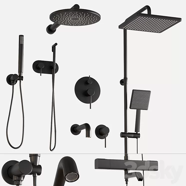 Gappo FRAP faucets from Aliexpress 3D Model Free Download