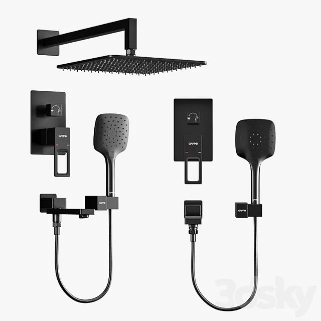 Gappo G7117 6 3D Model Gappo G7117 6 3D Model