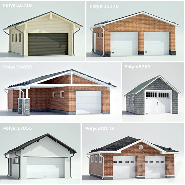 Garage Collection 3DModel