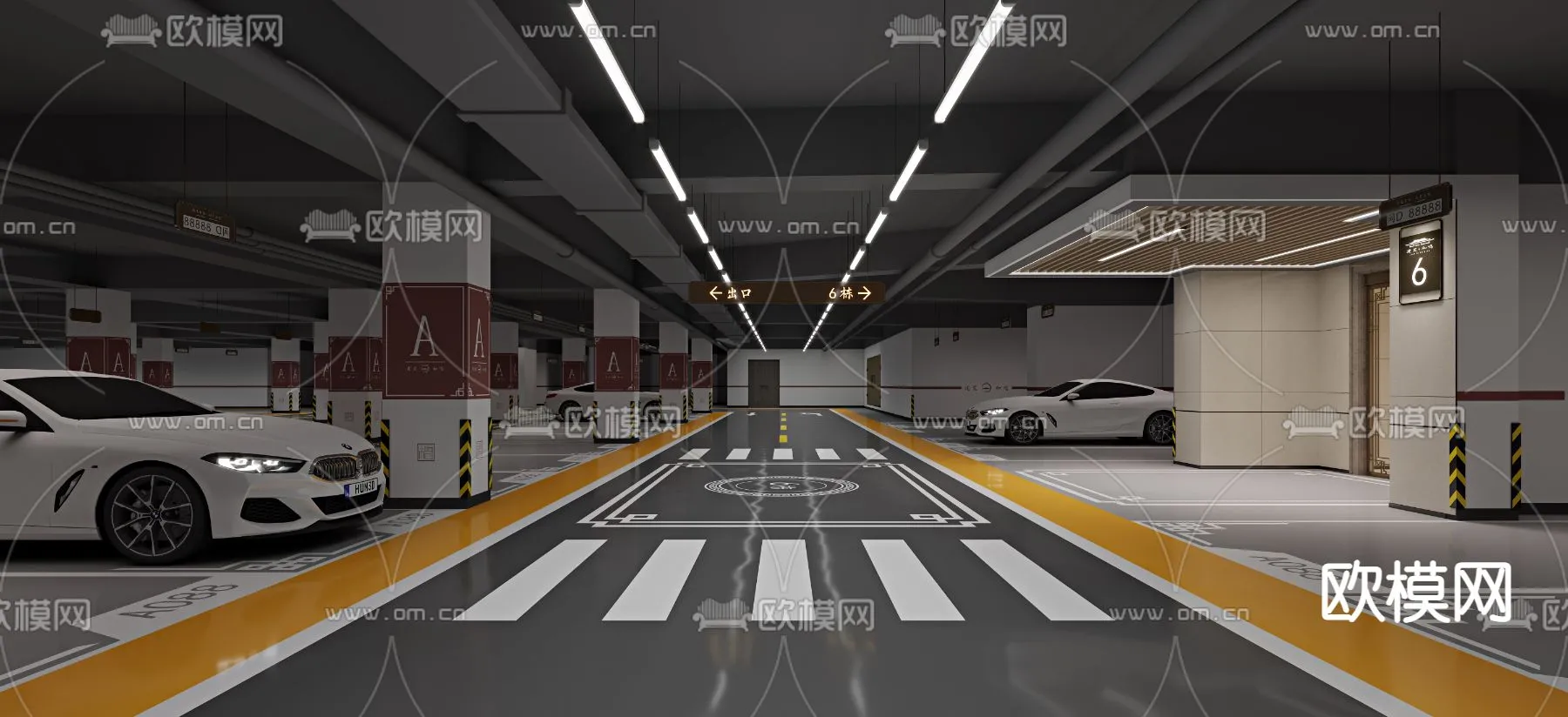 GARAGE – CORONA – 3D MODEL – 763