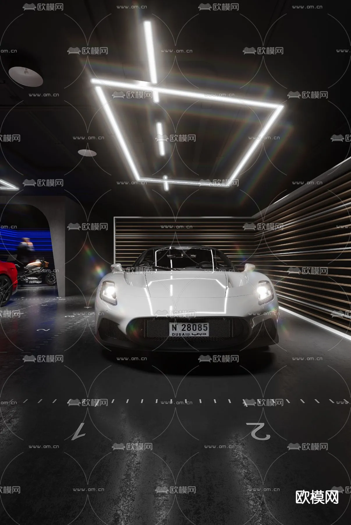 GARAGE – CORONA – 3D MODEL – 777