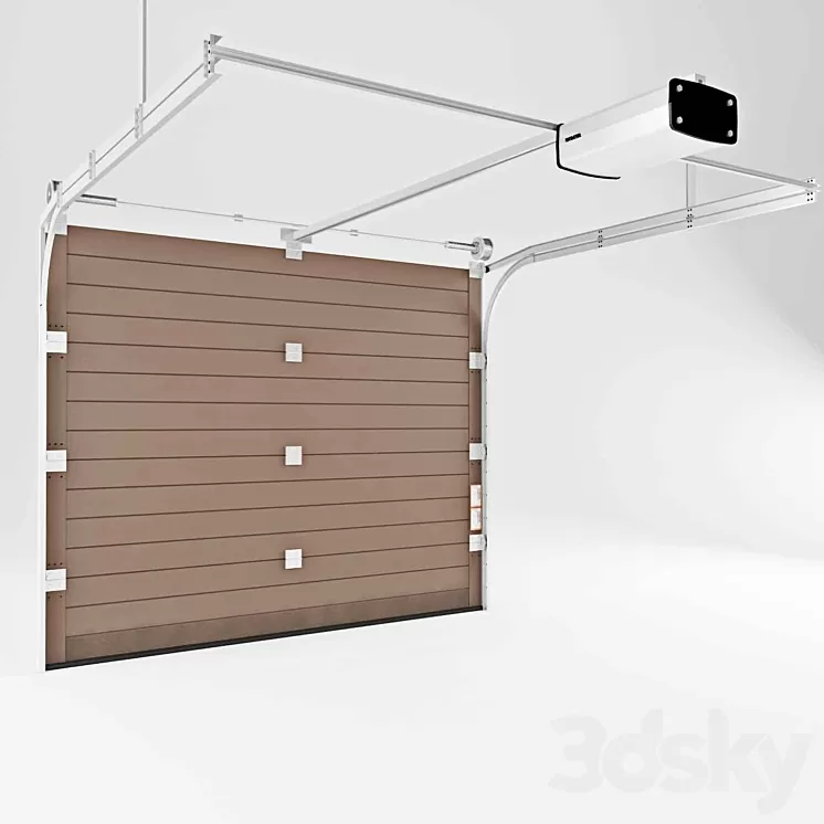 Garage doors 3D Model Garage doors 3D Model