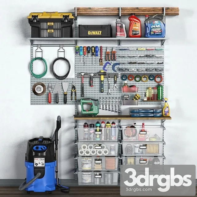 Garage tools set 11 Free Download