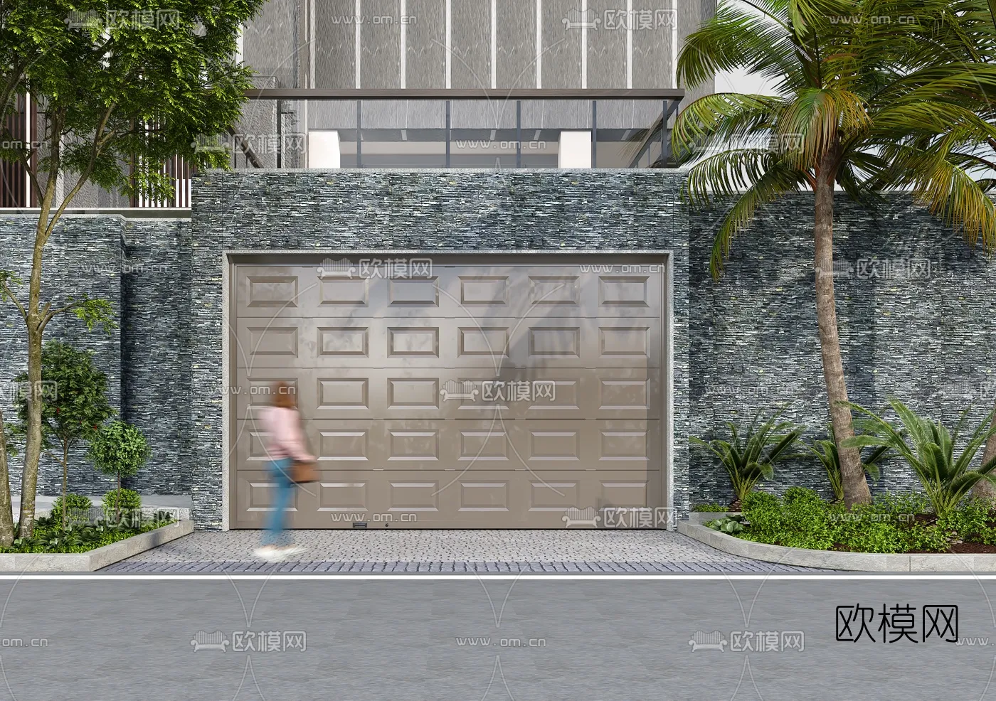 GARAGE – VRAY / CORONA – 3D MODEL – 738