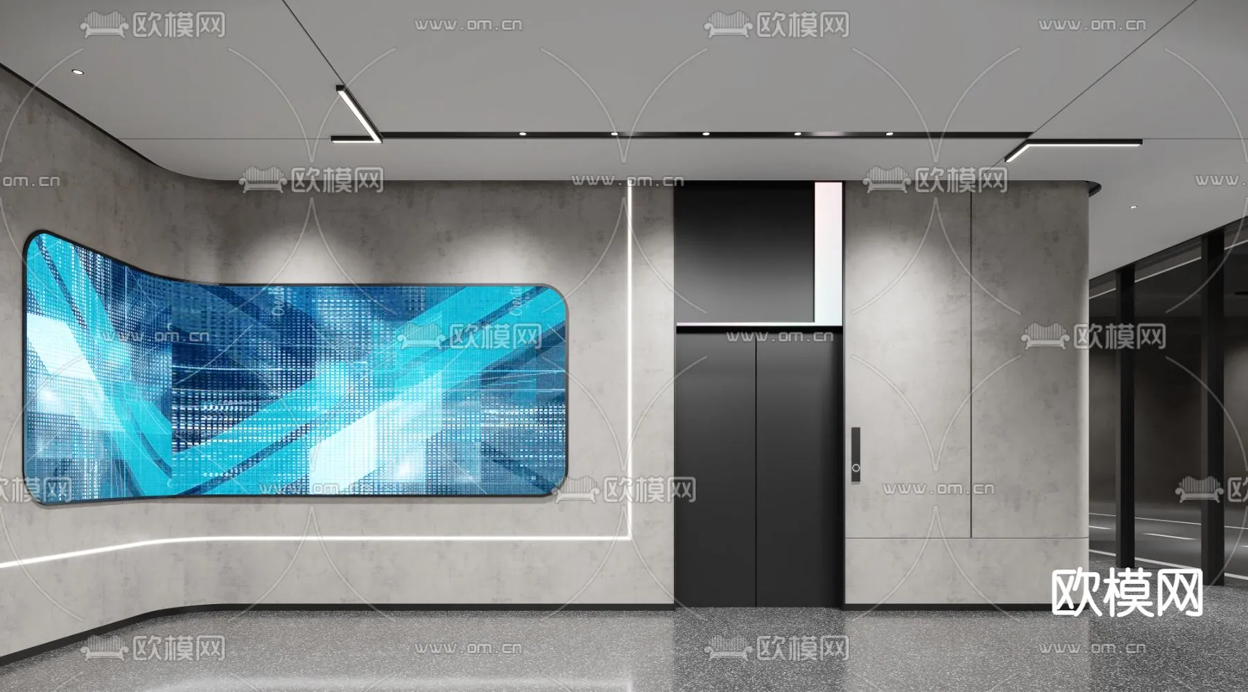 GARAGE – VRAY / CORONA – 3D MODEL – 757