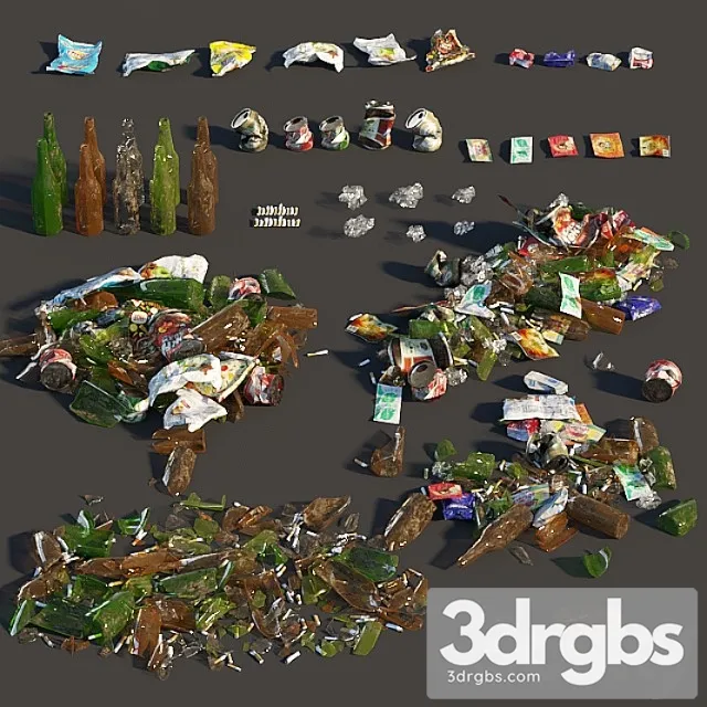 Garbage 21 3D Model Download Garbage 21 3D Model Download