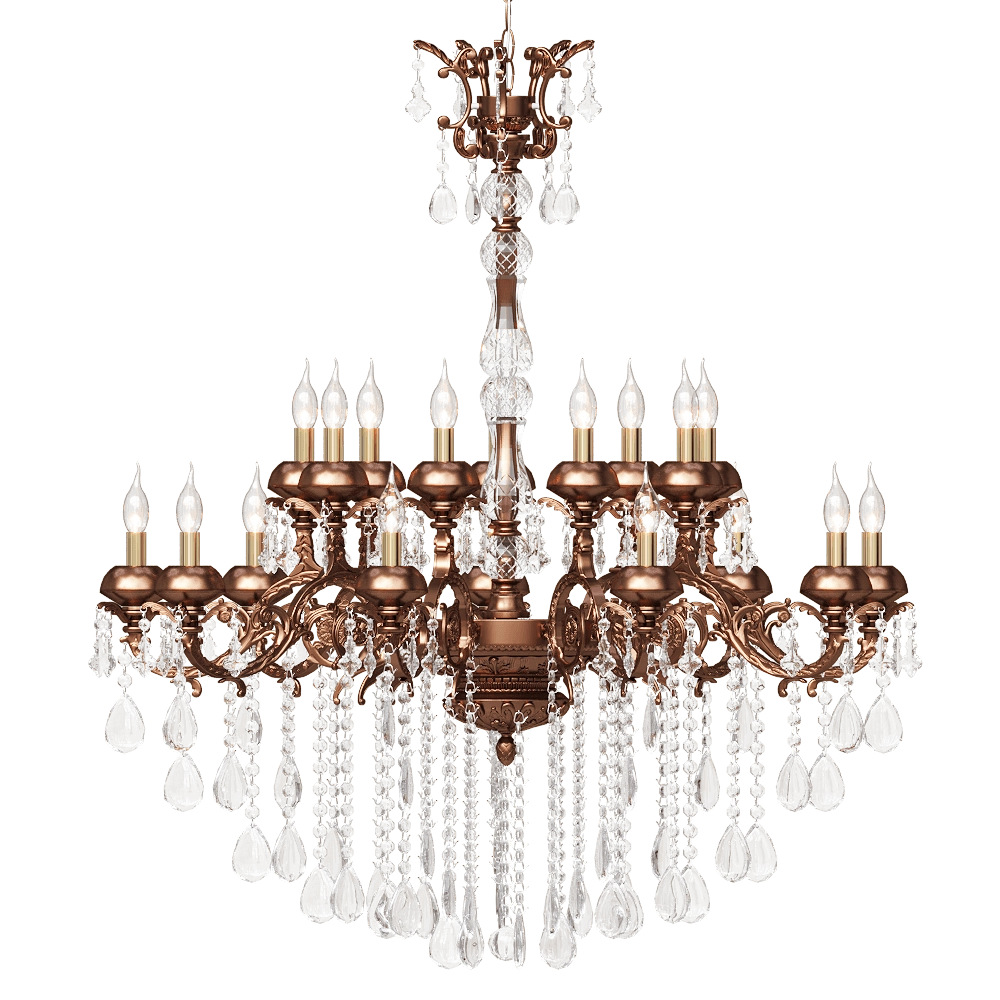 García Requejo – Chandelier Bronze114 3D Model García Requejo – Chandelier Bronze114 3D Model