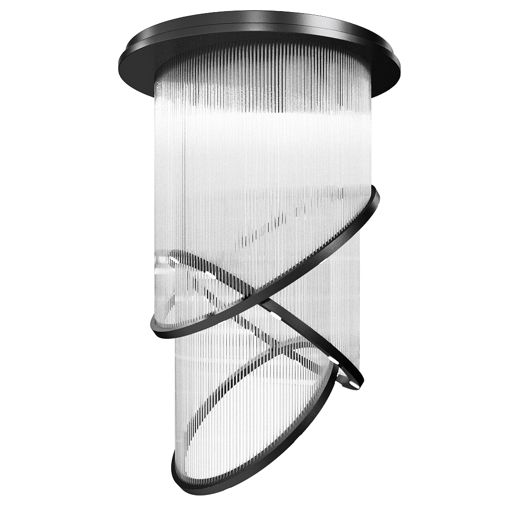 García Requejo – Chandelier Steel 3D Model García Requejo – Chandelier Steel 3D Model