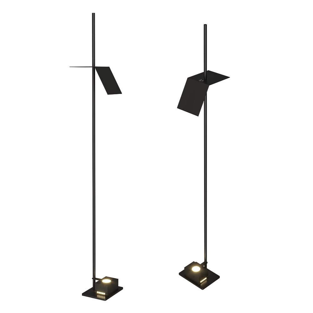 García Requejo – Floor lamp Refraction 3D Model García Requejo – Floor lamp Refraction 3D Model