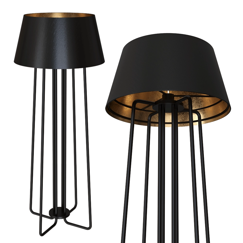 García Requejo – Floor lamp Stainless steel 3D Model García Requejo – Floor lamp Stainless steel 3D Model