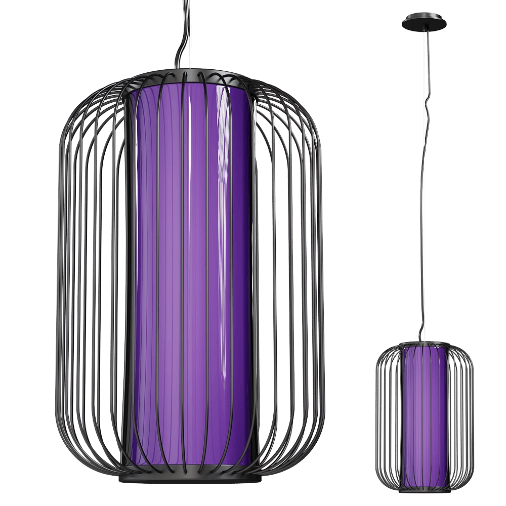 García Requejo – Pendant lamp Cage-00 3D Model