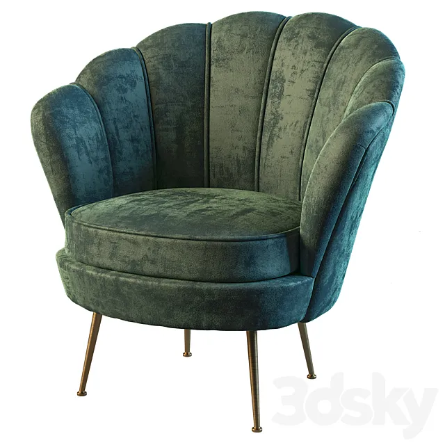 Garda decor armchair 3D Model