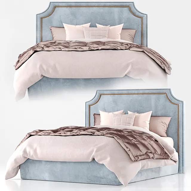 Garda Decor bed 3D Model Garda Decor bed 3D Model