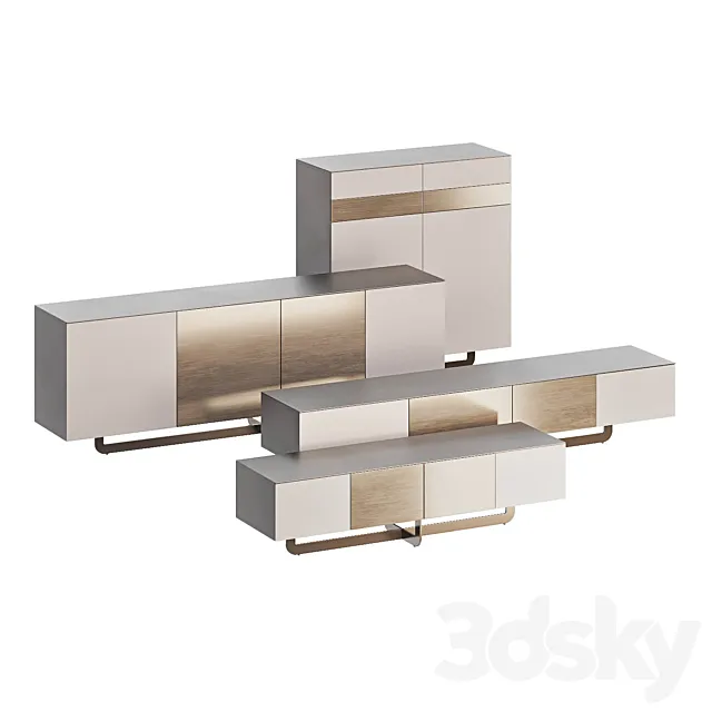 Garda Decor | Chest and drawer Space 3DModel Garda Decor | Chest and drawer Space 3DModel
