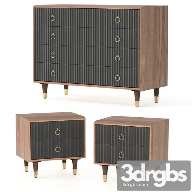 Garda decor chest of drawers and bedside tables Garda decor chest of drawers and bedside tables