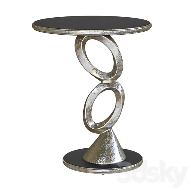 Garda Decor – Coffee table ART-2898-ET 3D Model