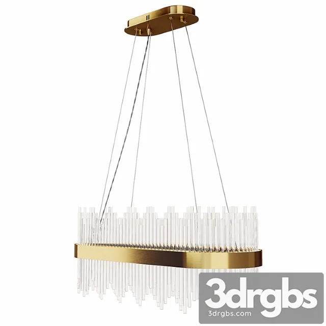 Garda decor. glass chandelier led 62gdw-901-800 3D Model Download