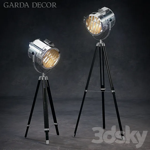Garda Decor Lamp K2KM018F 3DModel Garda Decor Lamp K2KM018F 3DModel