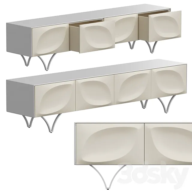 Garda Decor QUADRO TV STAND 3DModel Garda Decor QUADRO TV STAND 3DModel