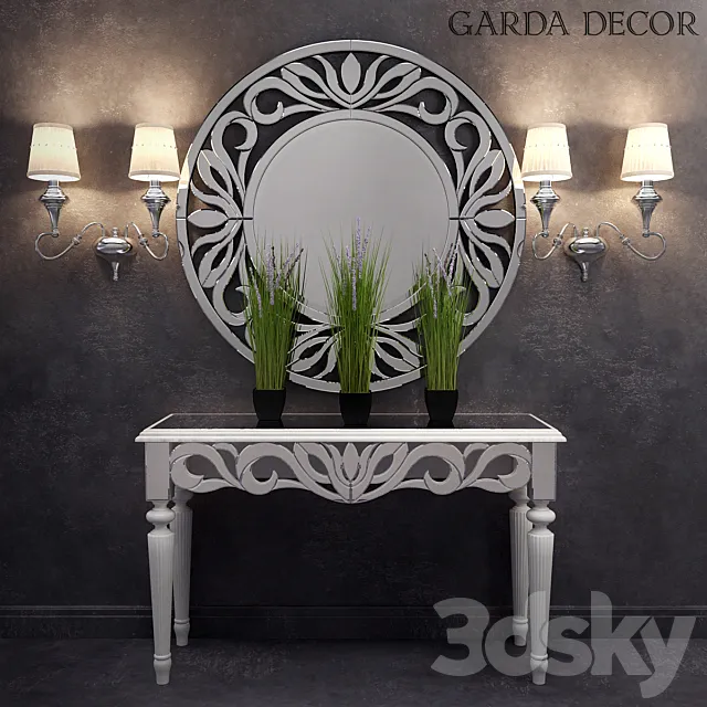 Garda Decor Set 09 3D Model