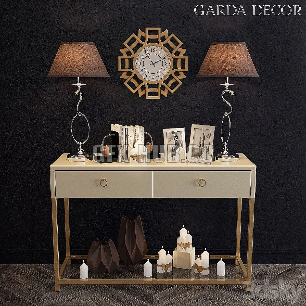 Garda Decor Set 13 3D Model