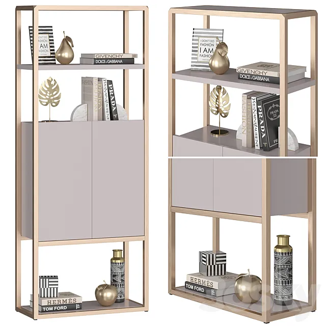 GARDA DÉCOR shelving unit SPACE 3DModel
