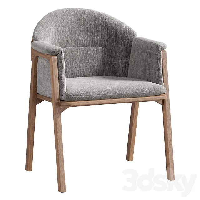 Garden Chair Tribu 3D Model