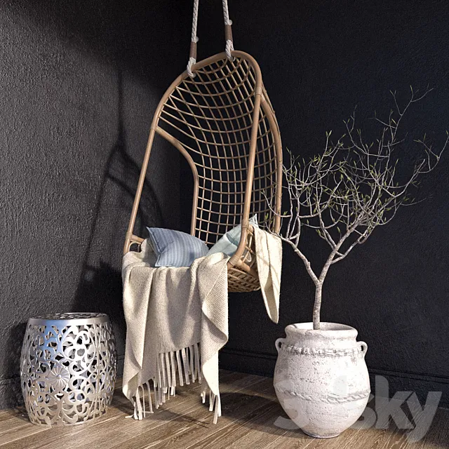 Garden composition 3DModel