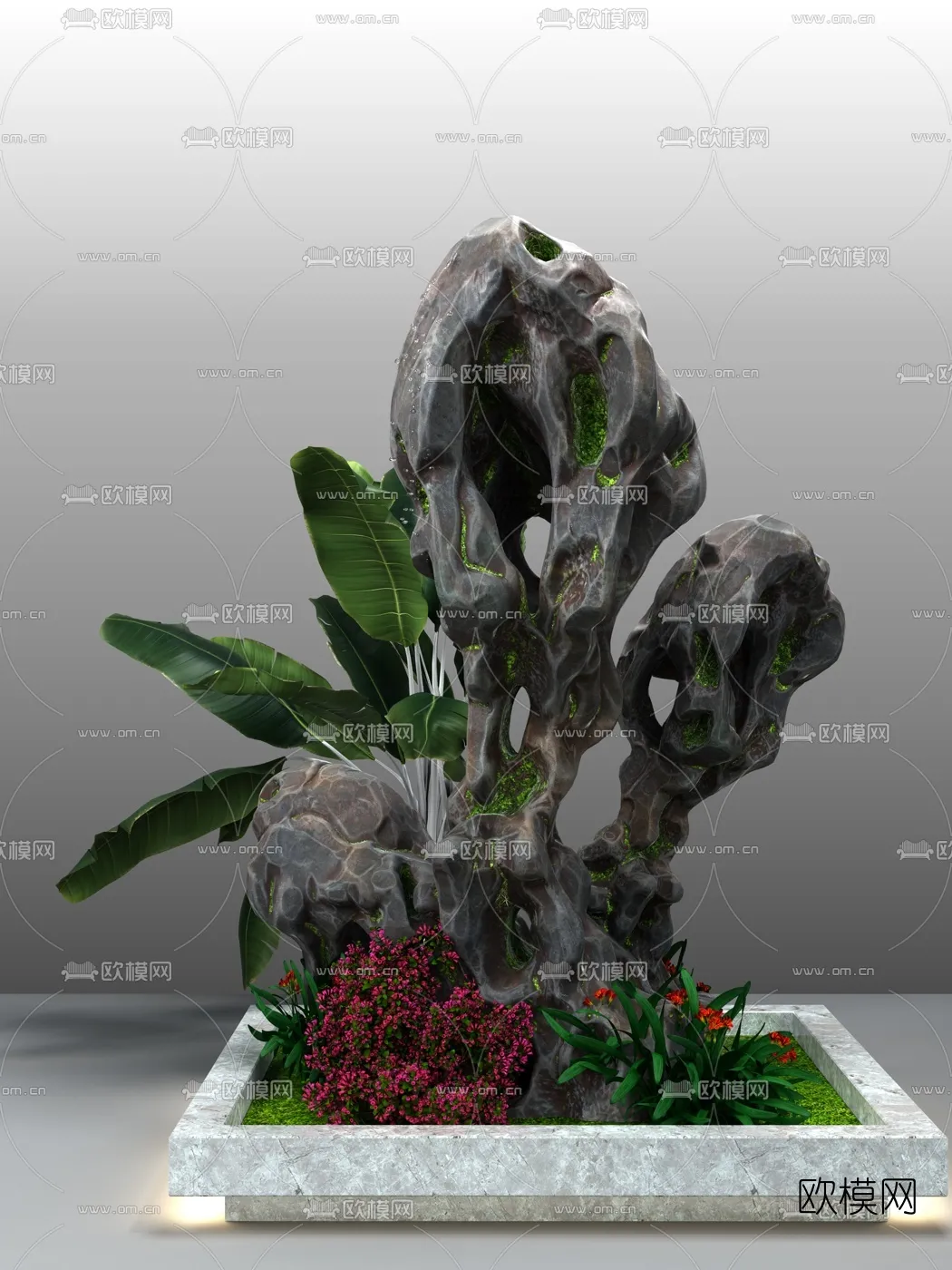 GARDEN DECOR – 3D Model For Interior Design – 2580