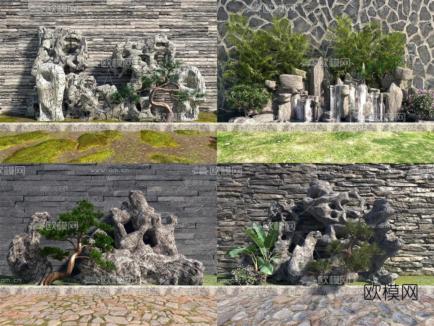 GARDEN DECOR – 3D Model For Interior Design – 2582