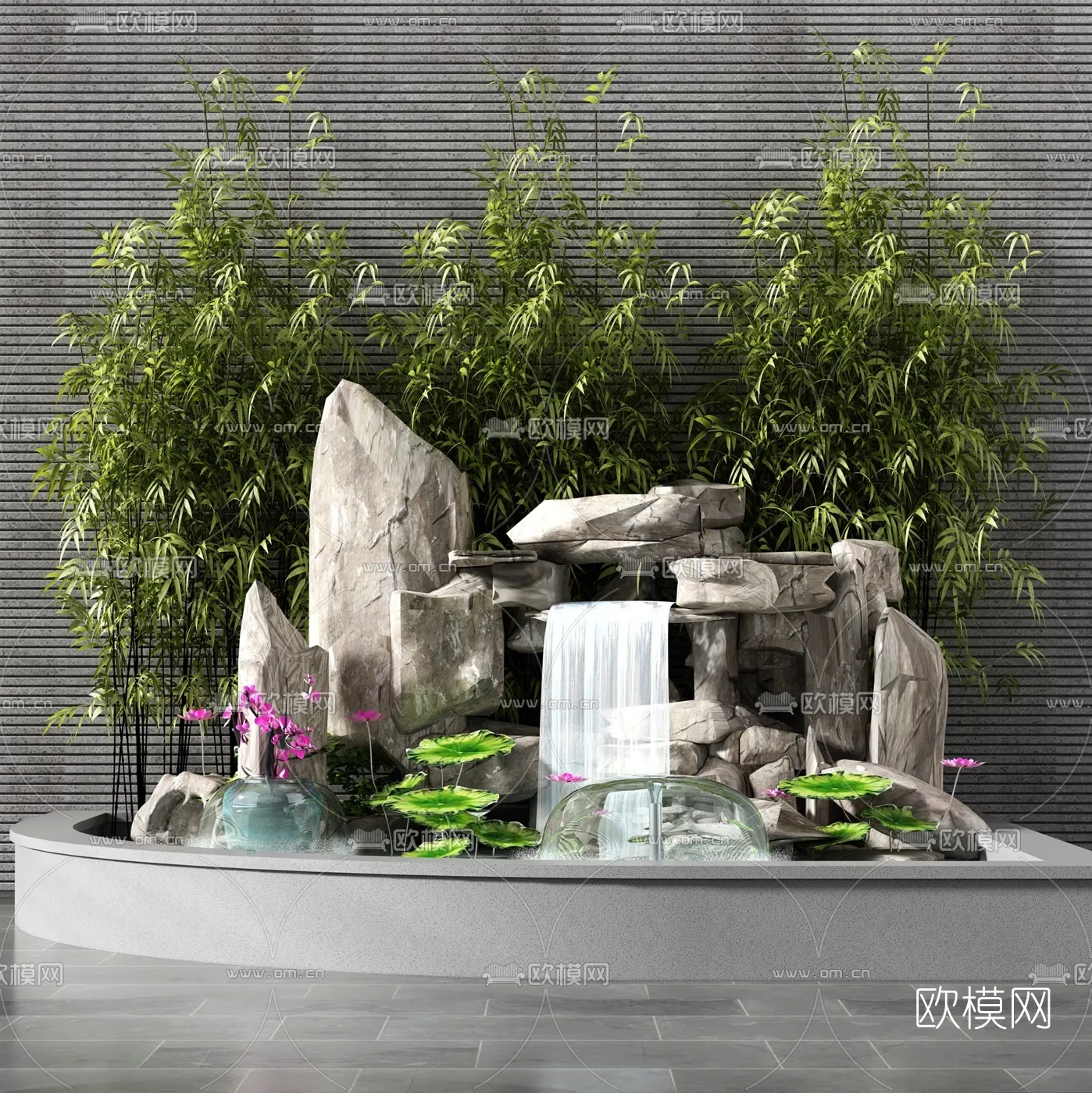 GARDEN DECOR – 3D Model For Interior Design – 2584