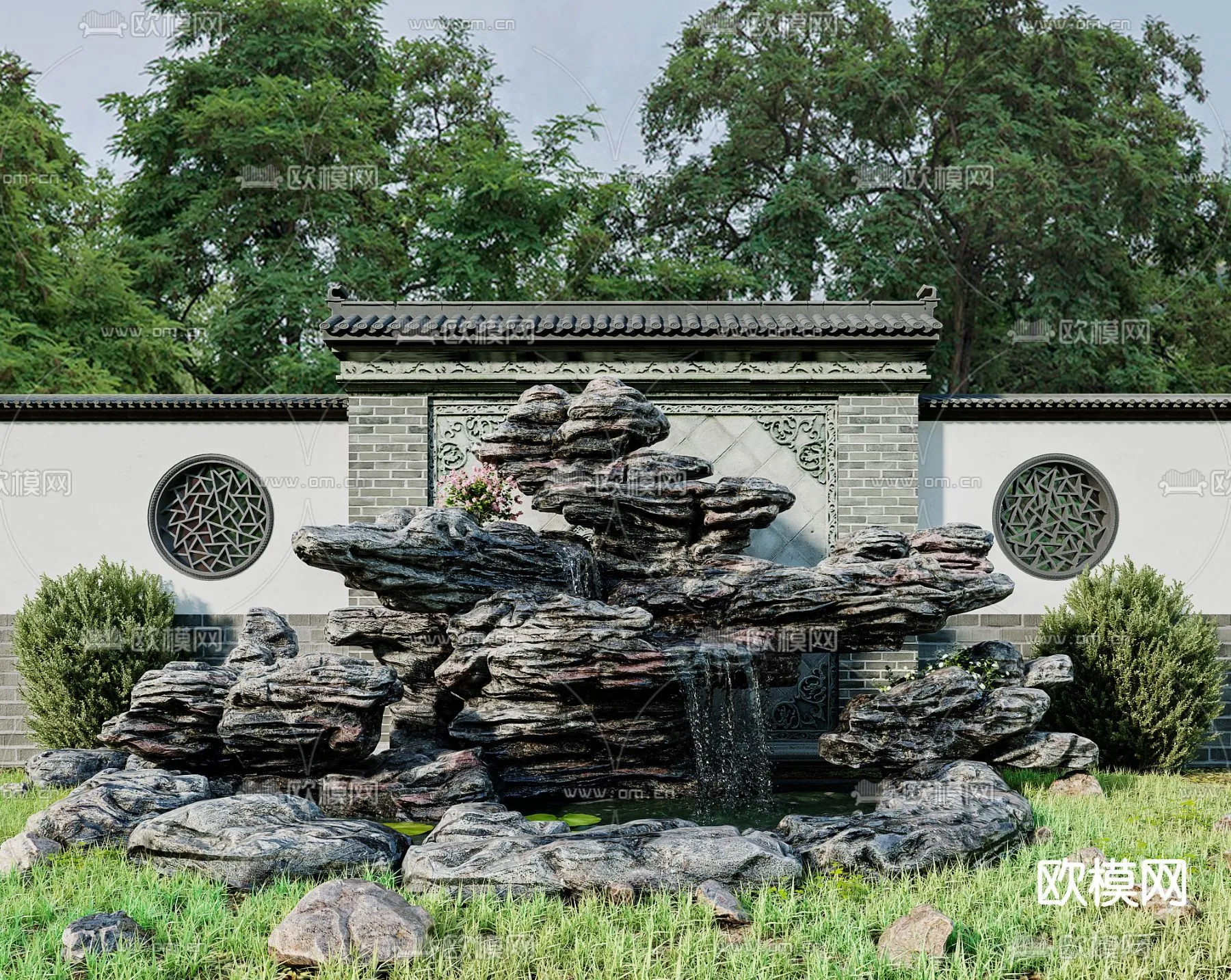 GARDEN DECOR – 3D Model For Interior Design – 2589