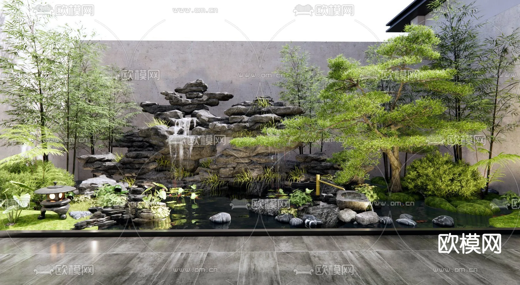 GARDEN DECOR – 3D Model For Interior Design – 2592