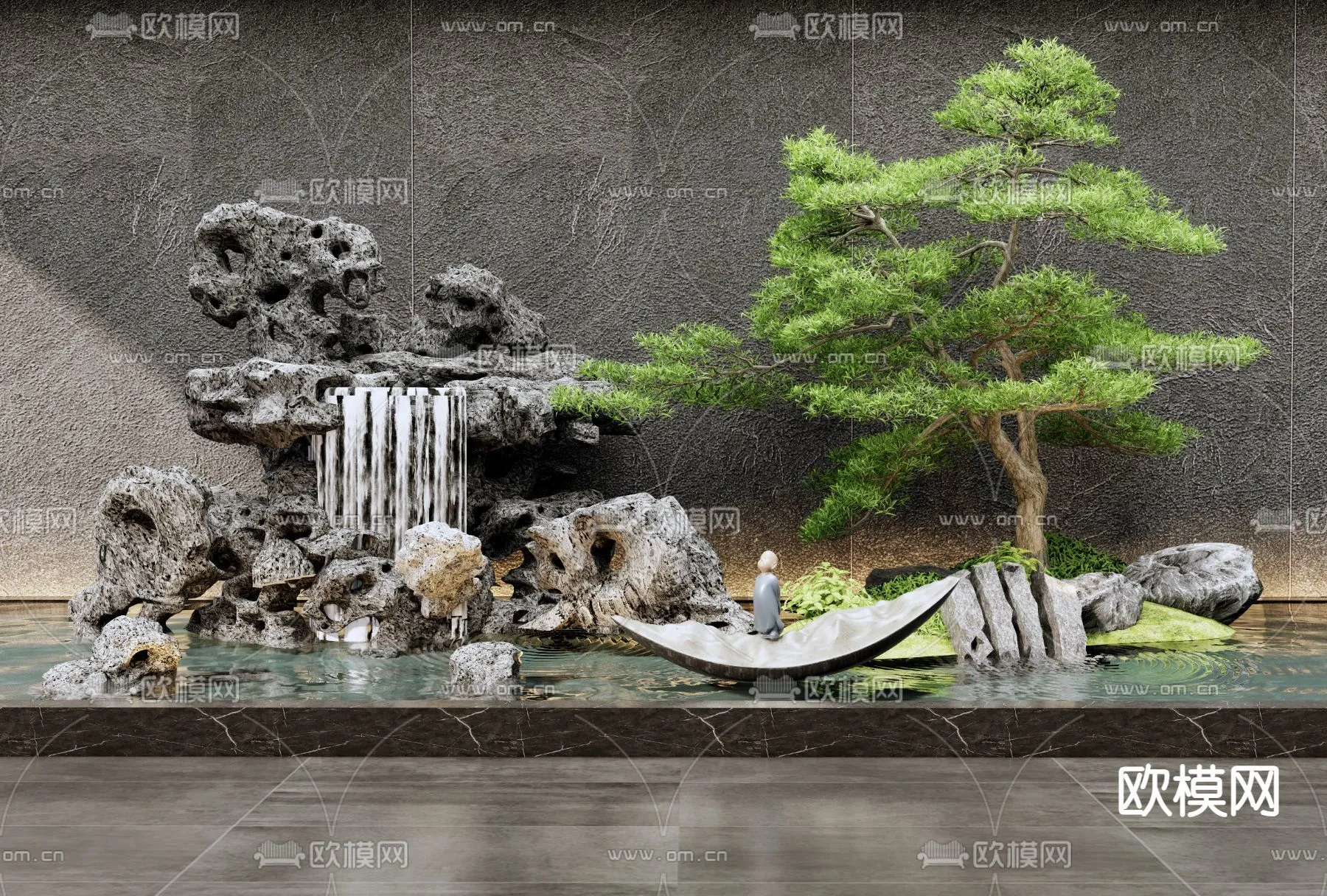 GARDEN DECOR – 3D Model For Interior Design – 2596