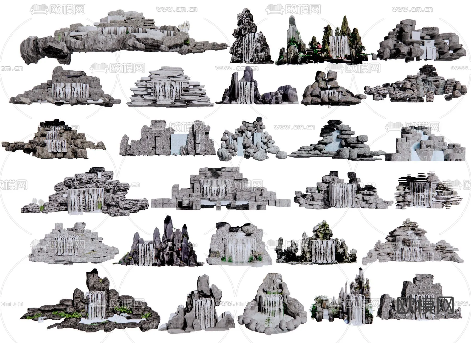 GARDEN DECOR – 3D Model For Interior Design – 2599