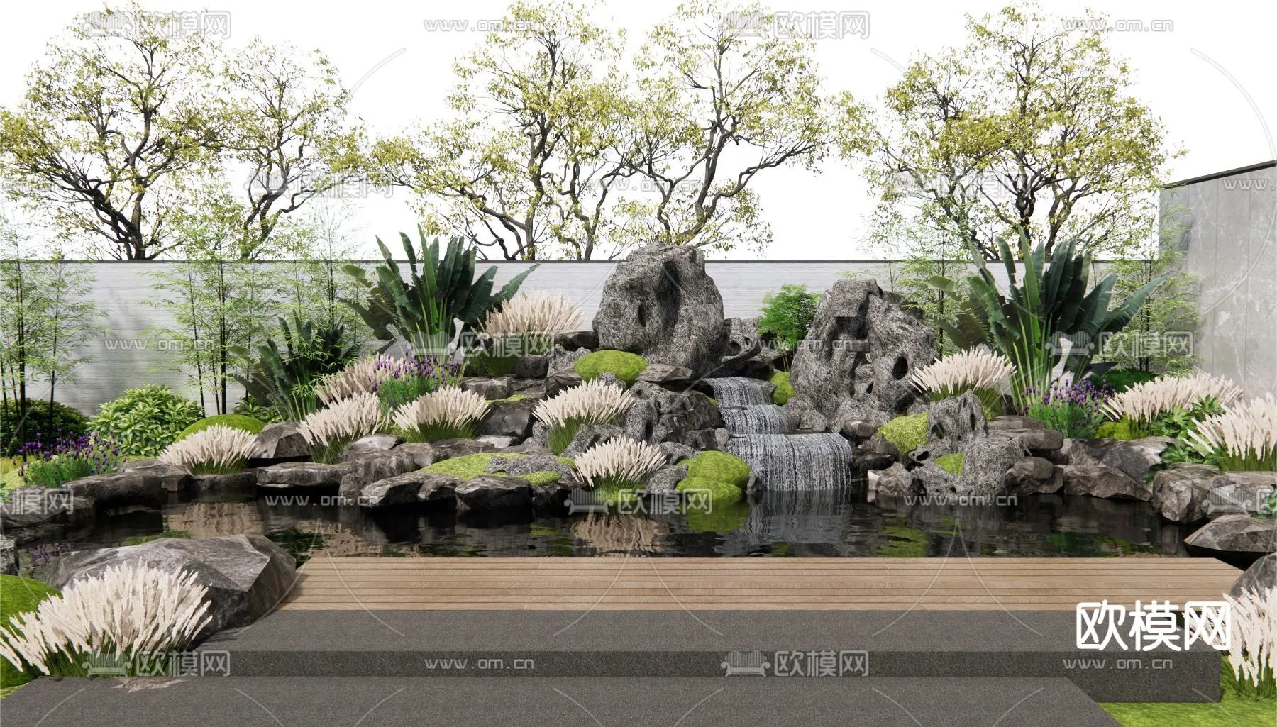 GARDEN DECOR – 3D Model For Interior Design – 2602