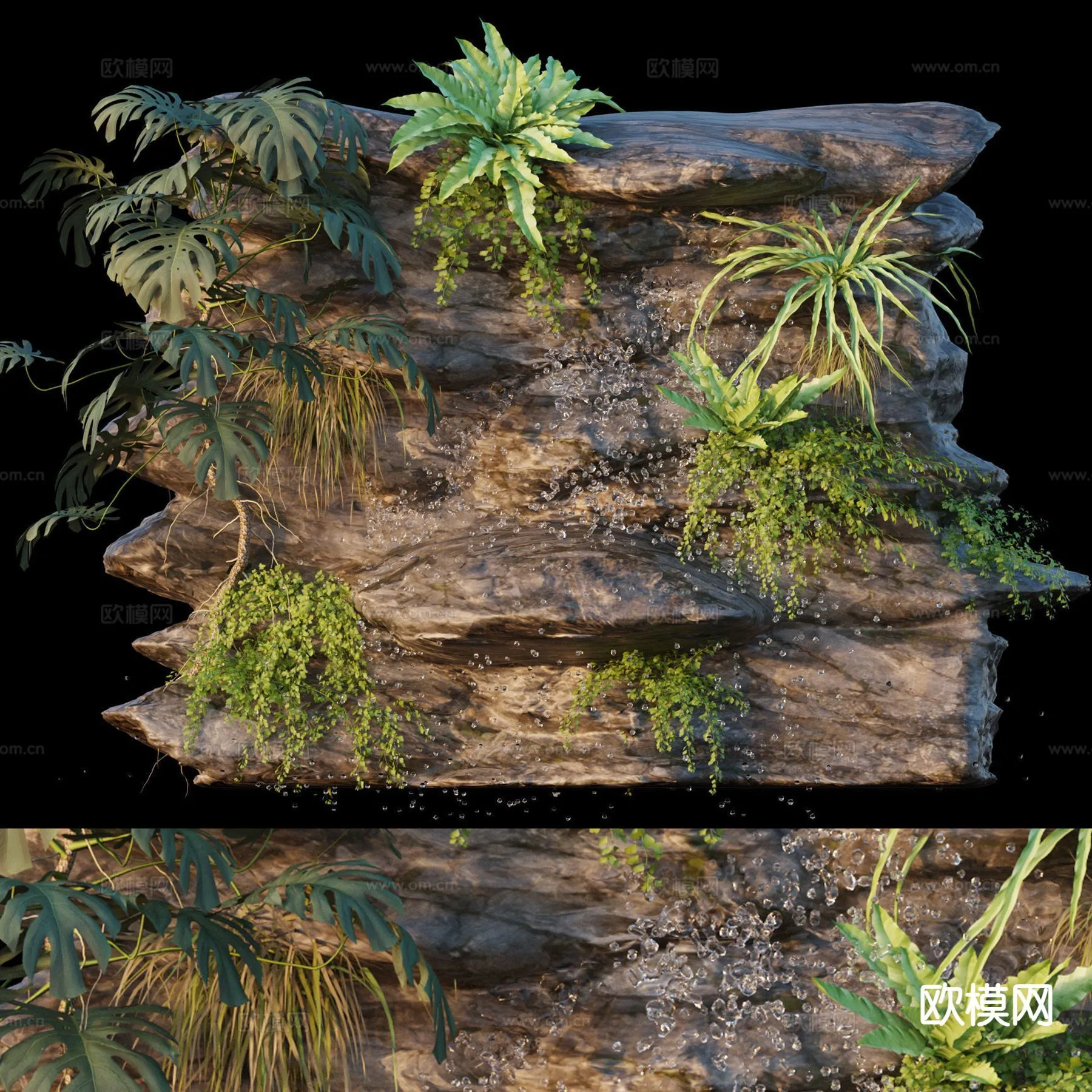 GARDEN DECOR – 3D Model For Interior Design – 2607