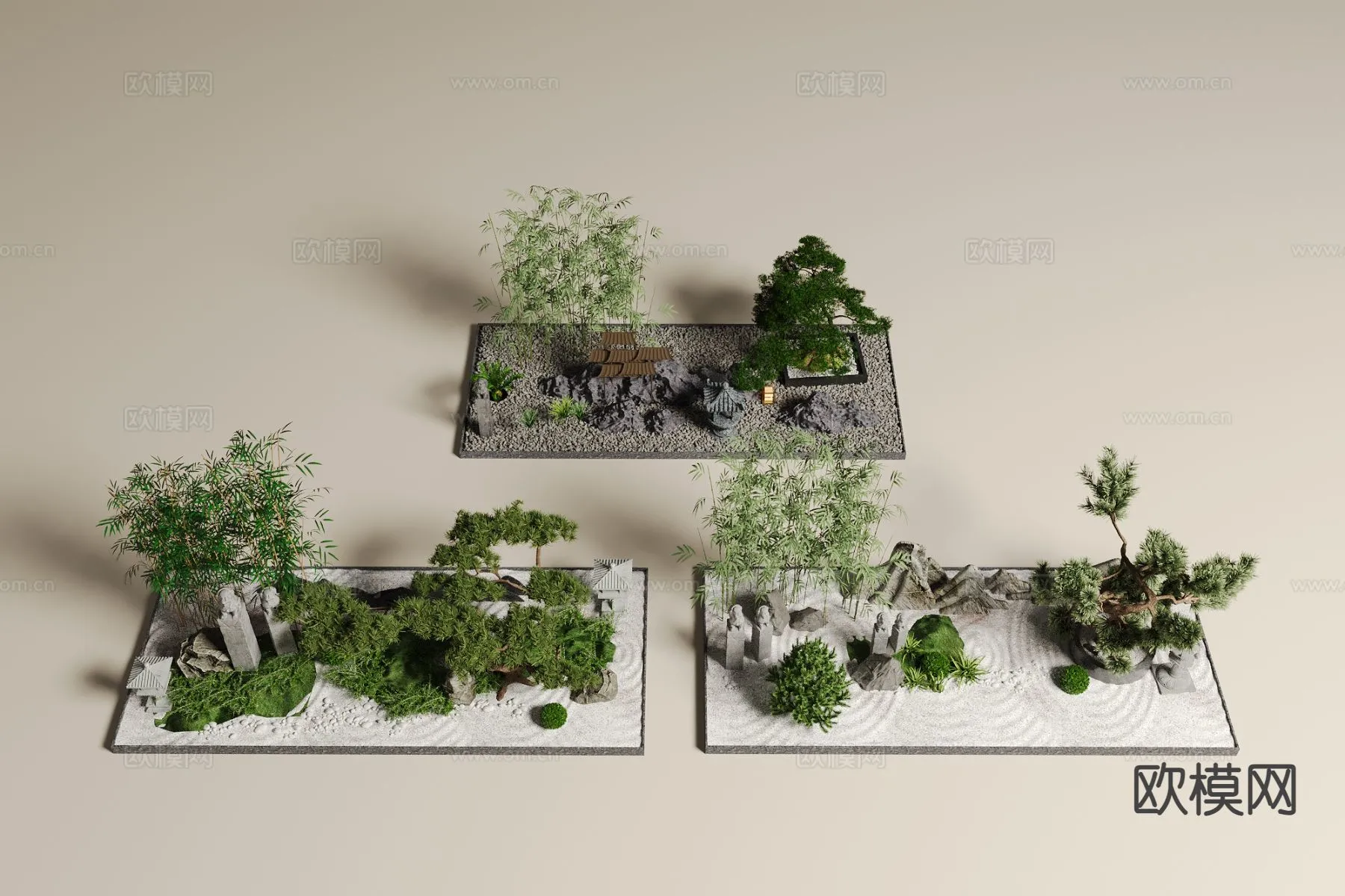 GARDEN DECOR – 3D Model For Interior Design – 2614