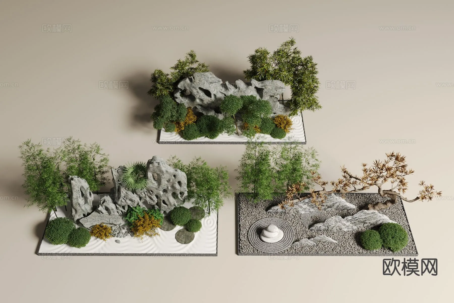 GARDEN DECOR – 3D Model For Interior Design – 2618