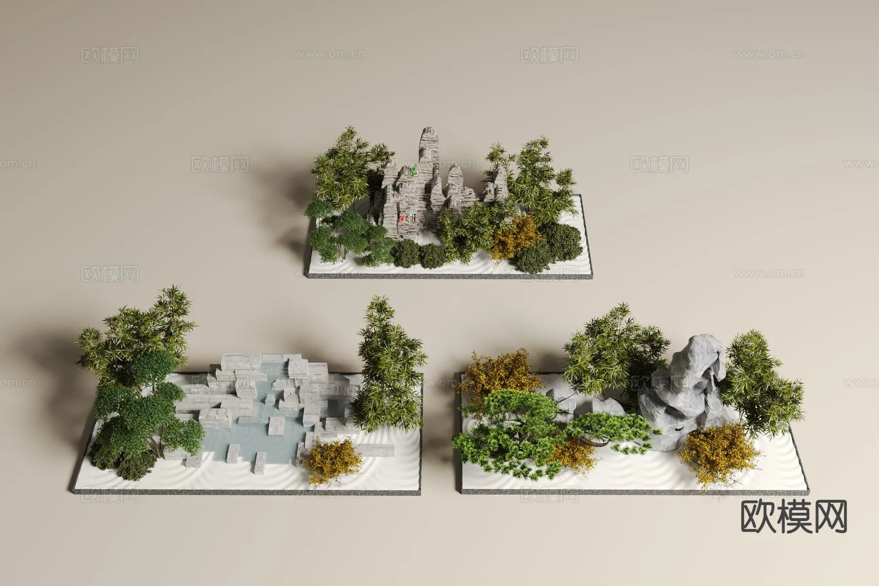 GARDEN DECOR – 3D Model For Interior Design – 2625