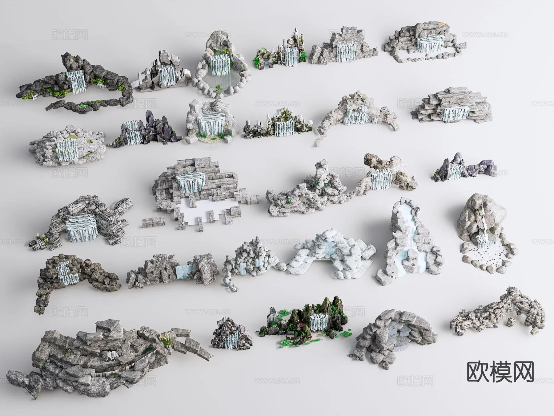 GARDEN DECOR – 3D Model For Interior Design – 2637