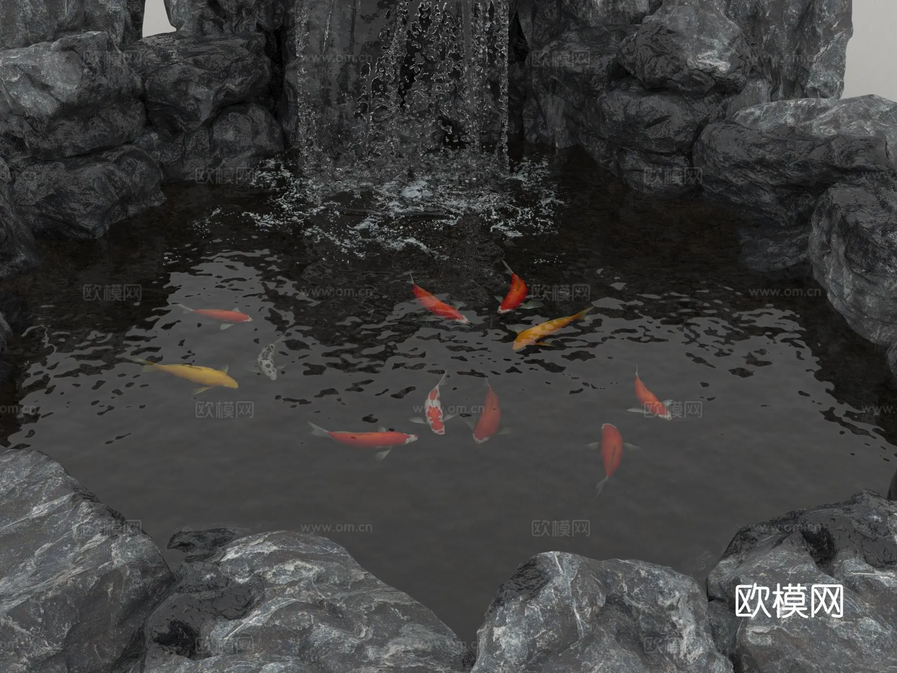 GARDEN DECOR – 3D Model For Interior Design – 2642