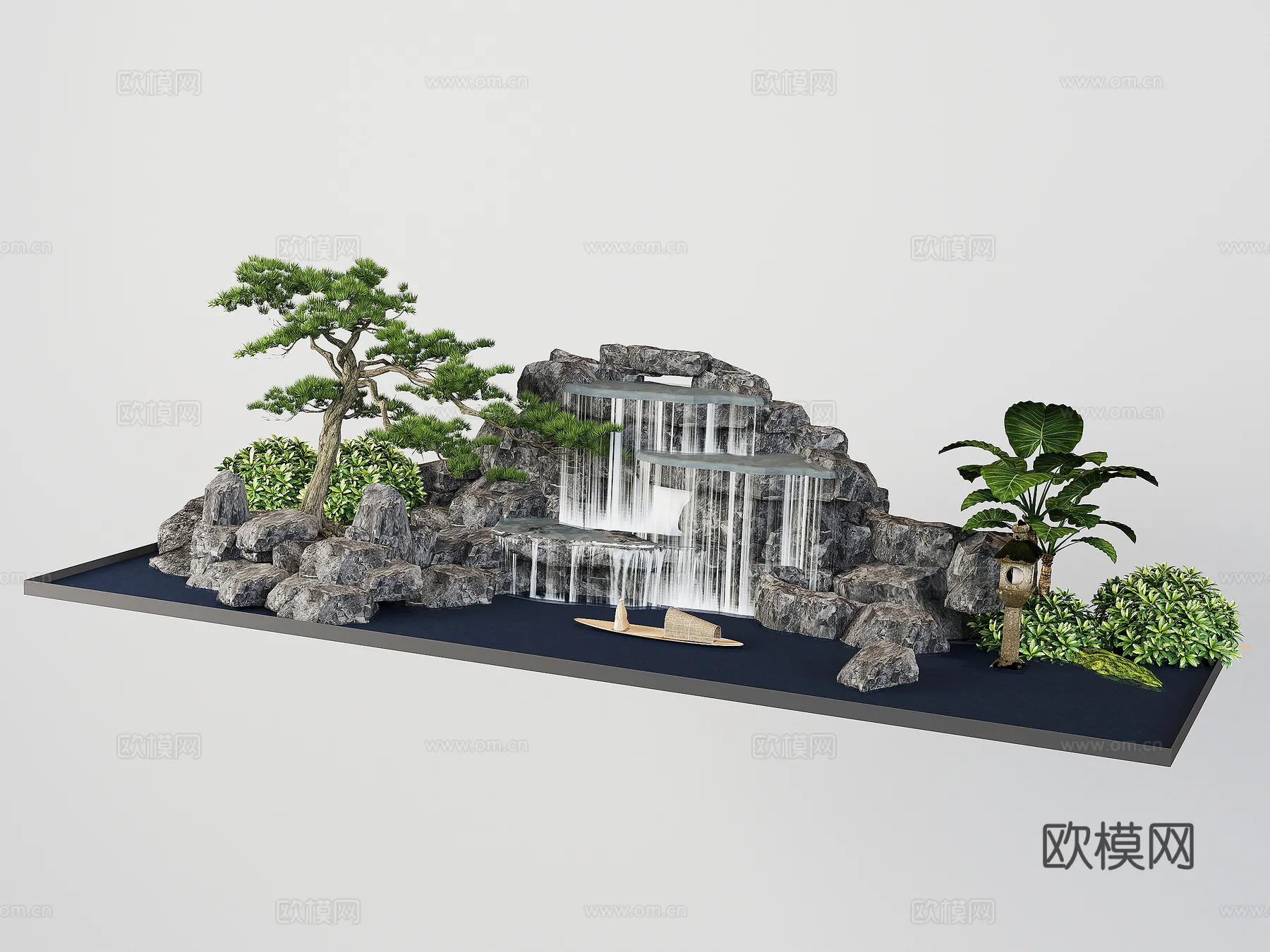 GARDEN DECOR – 3D Model For Interior Design – 2644