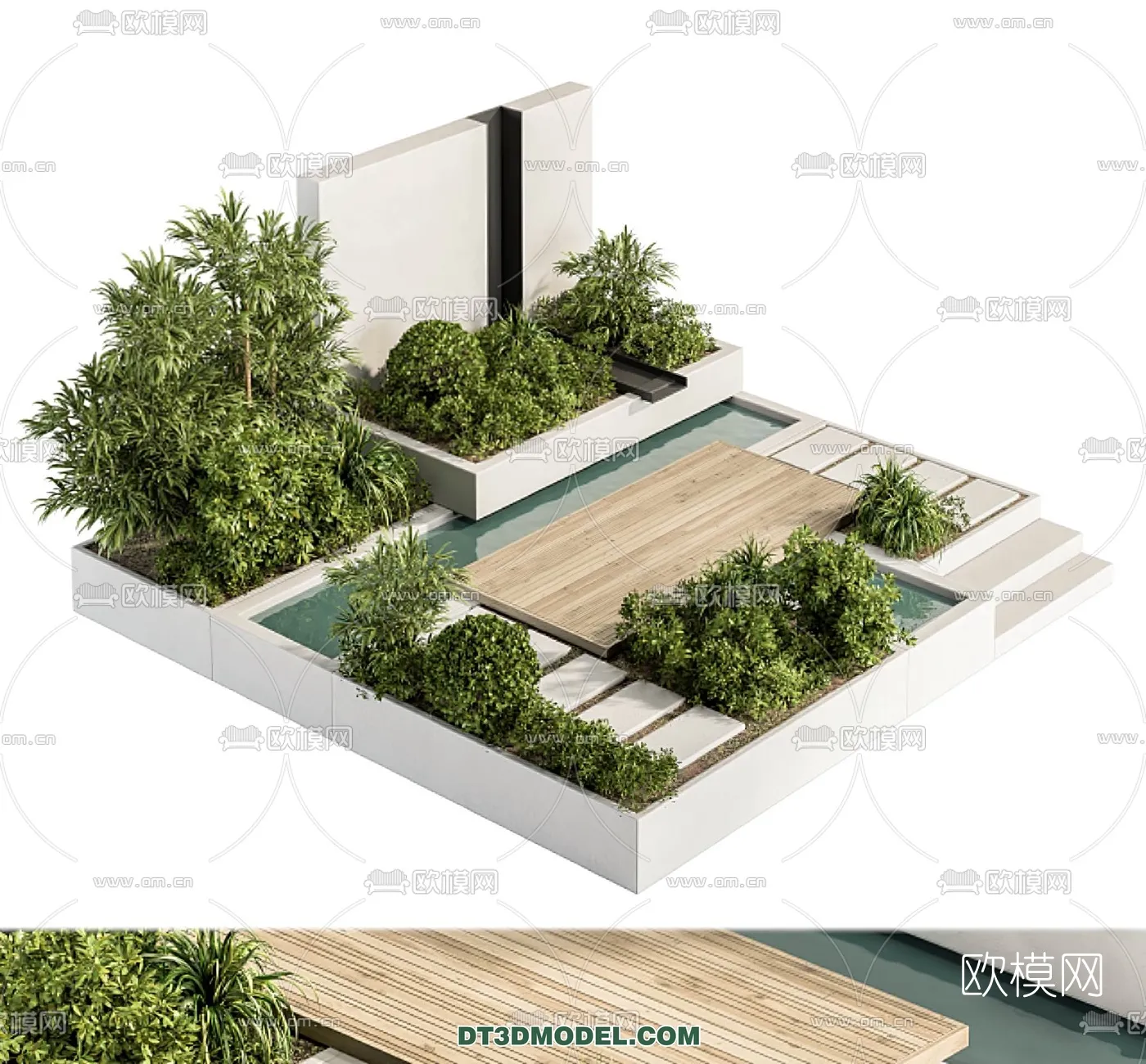 GARDEN DECOR – VRAY / CORONA – 3D MODEL – 3253