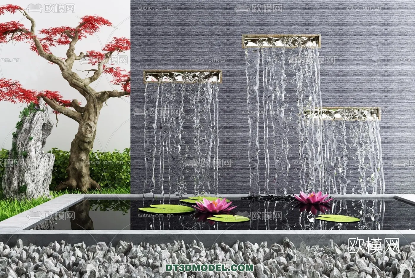 GARDEN DECOR – VRAY / CORONA – 3D MODEL – 3257